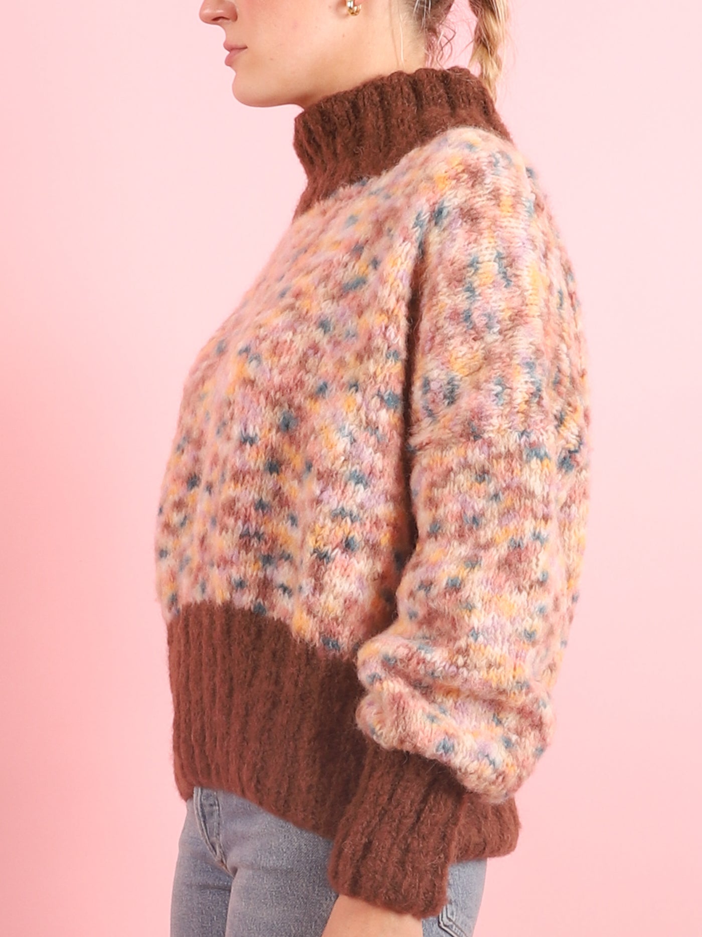 Puffy Oversized Turtleneck