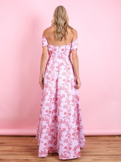 AUCLAIR FLORAL PINK DRESS