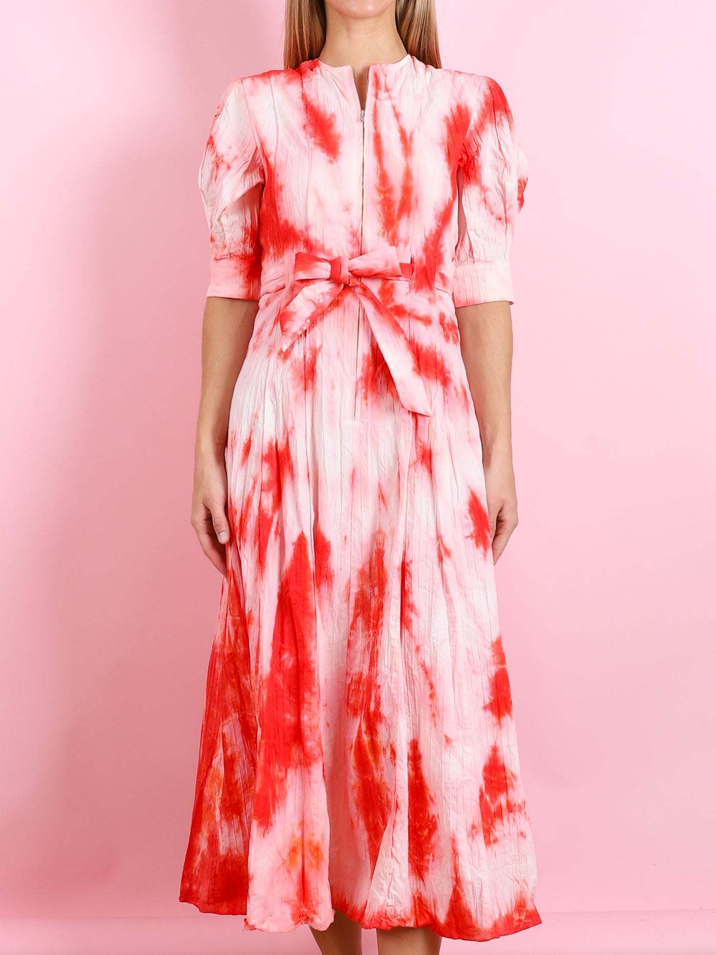 Midi Zipper Dress