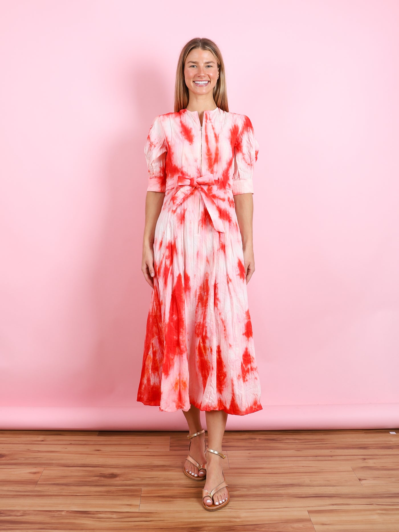 Midi Zipper Dress