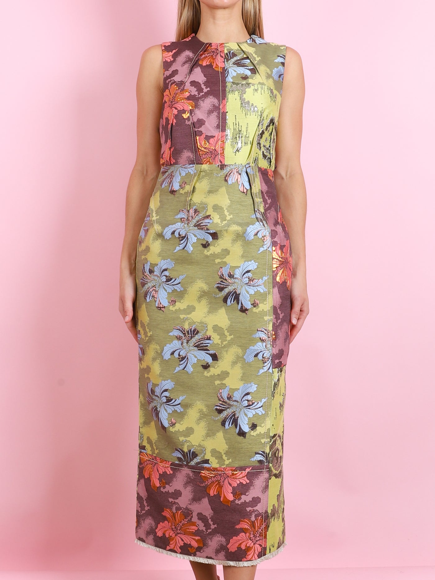 Adriana Jacquard Gown