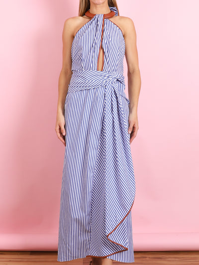 CENTRO DEL CIELO ANKLE DRESS