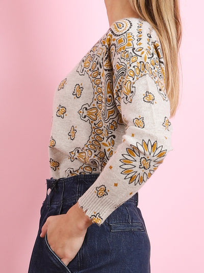 Mela Bandana Sweater