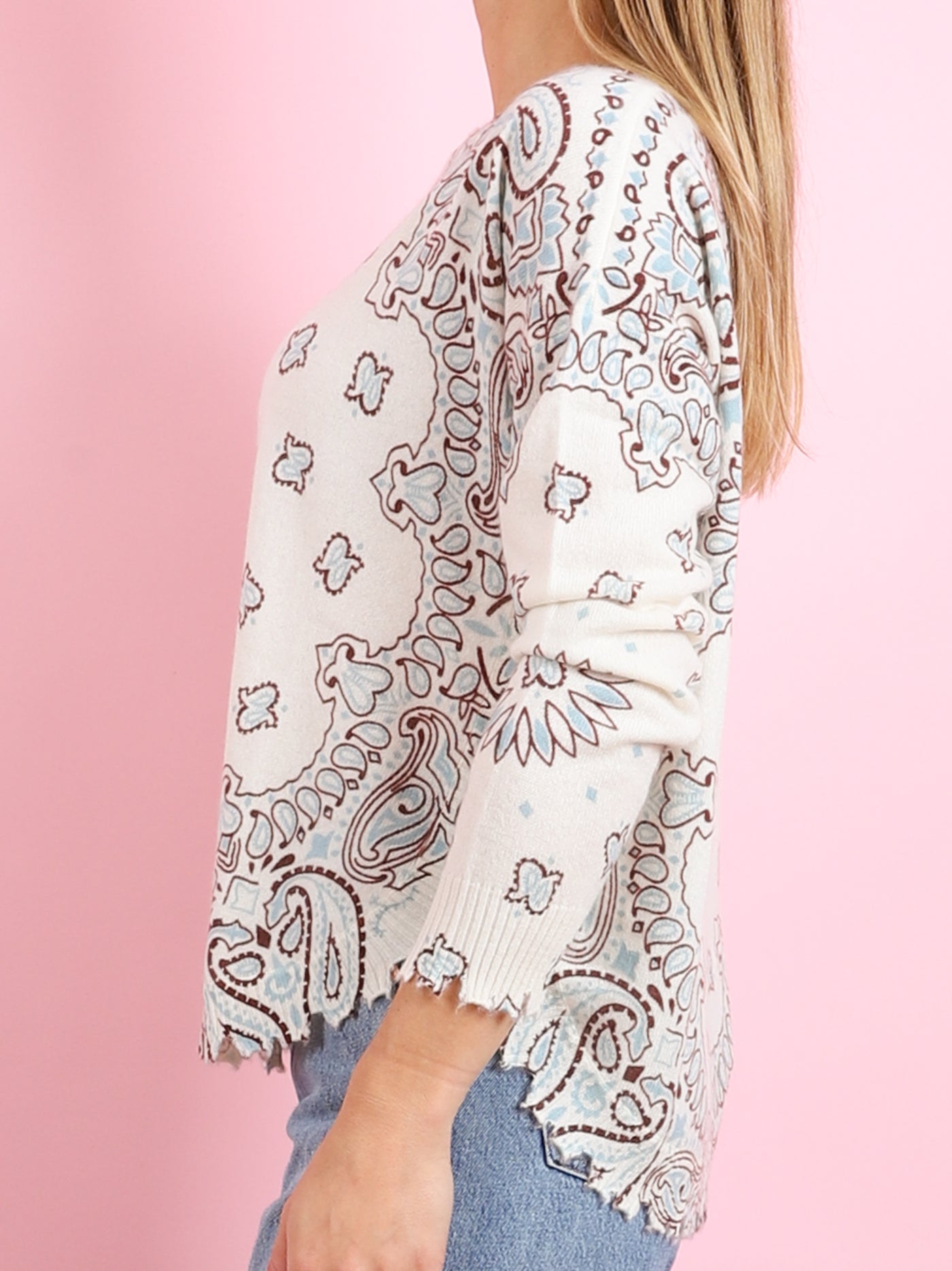 Mela Bandana Sweater