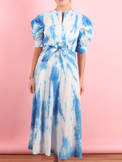 Tie Dye Zipper Dress