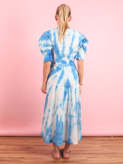 Tie Dye Zipper Dress