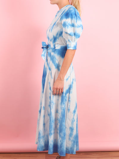 Tie Dye Zipper Dress