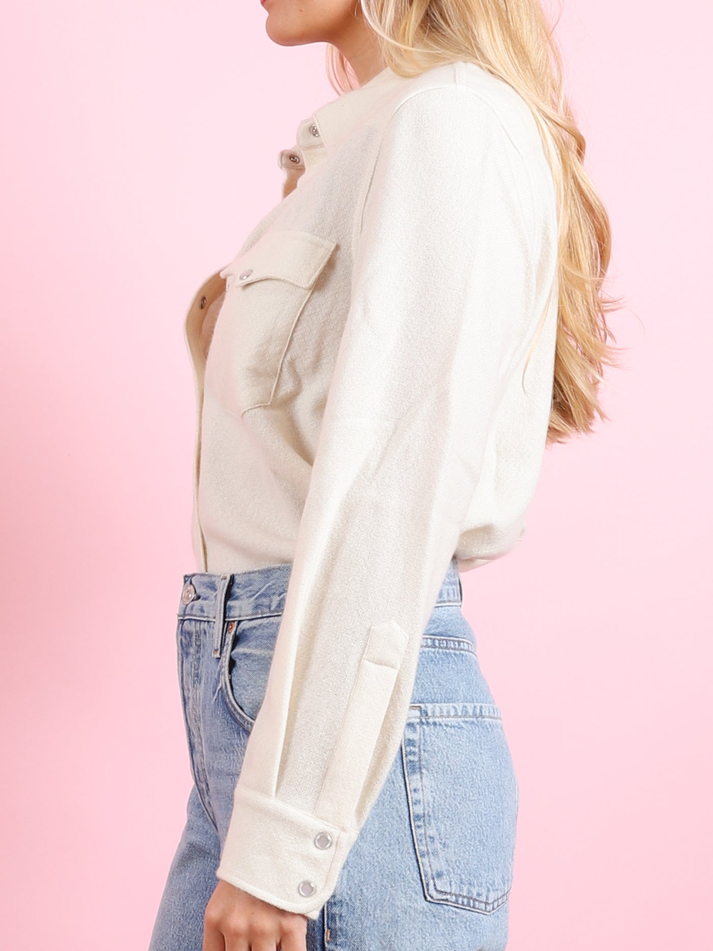 Lumber Cashmere Sweater Shirt