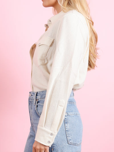 Lumber Cashmere Sweater Shirt