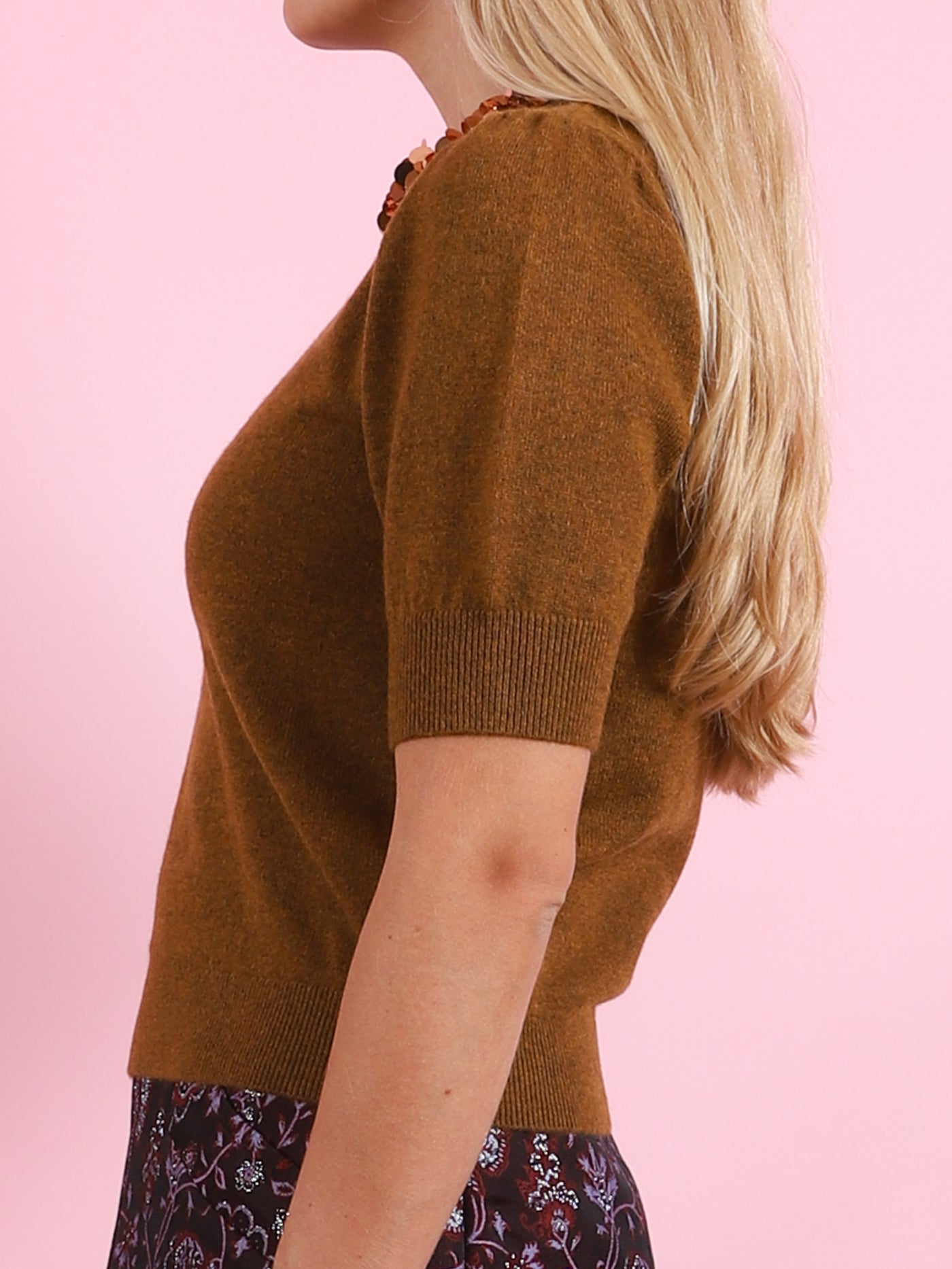 Liv Embroidered Knit Top
