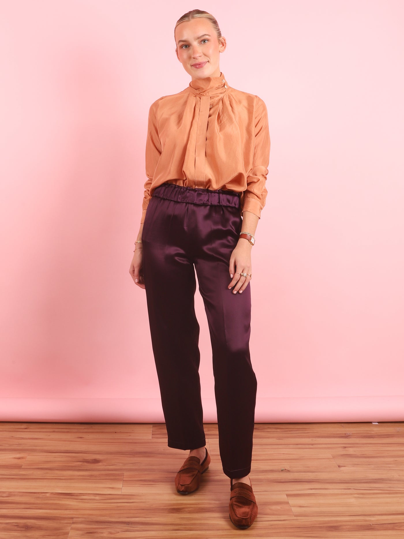 Habotai Silk Boho Shirt