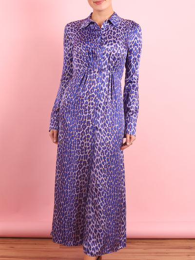 Twilight Leopard Midi Dress