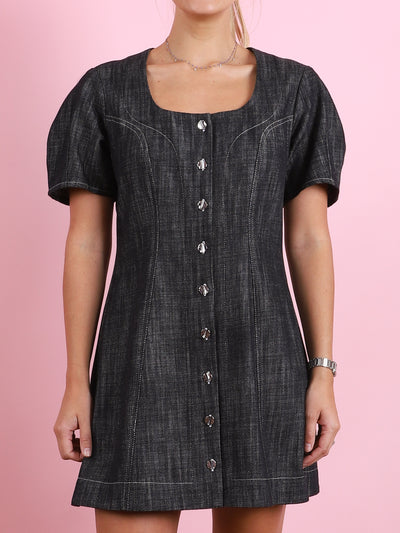 Apron Mini Dress