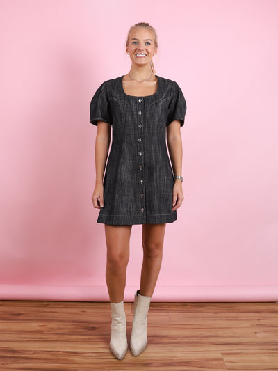 Apron Mini Dress