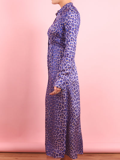 Twilight Leopard Midi Dress