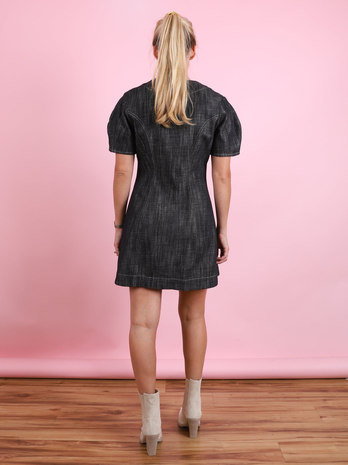 Apron Mini Dress