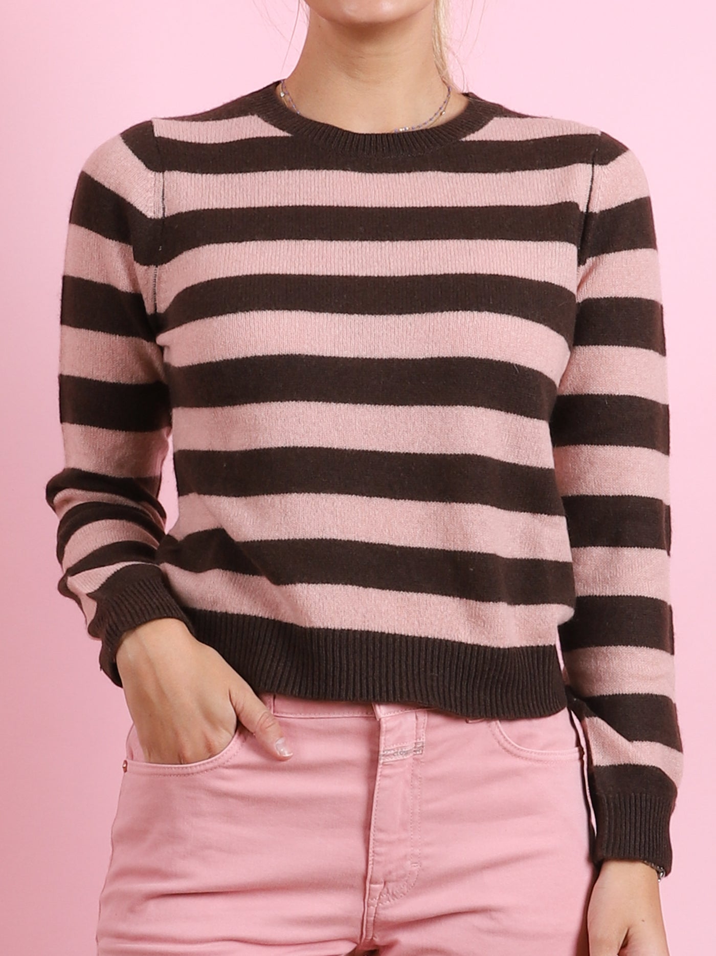 Stripe Crew Sweater