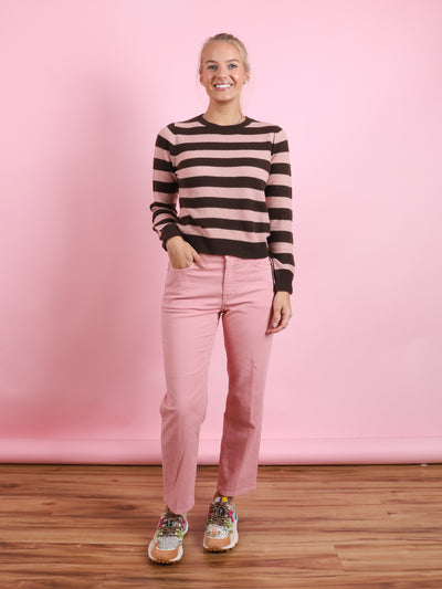 Stripe Crew Sweater