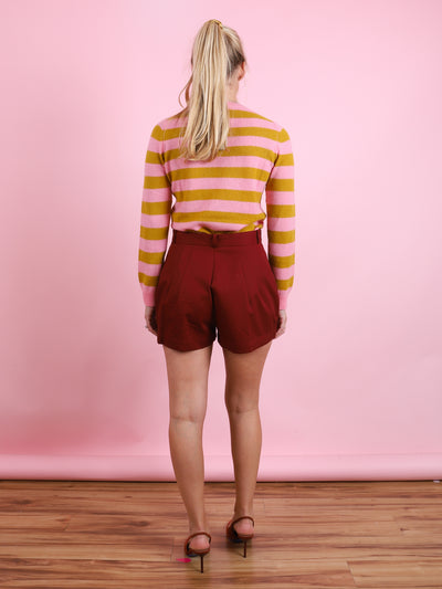Stripe Crew Sweater