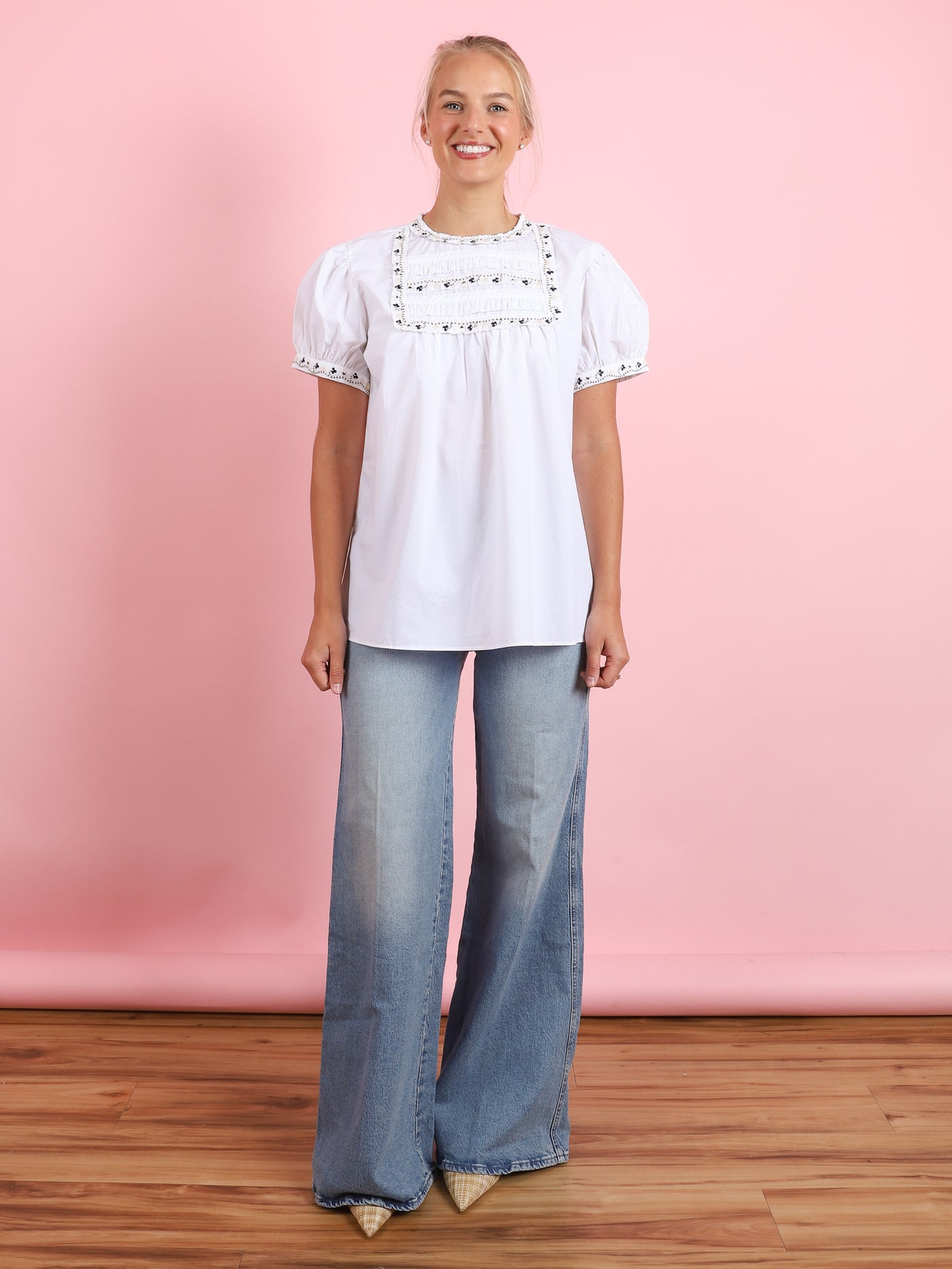 Majestic White Cotton Shirt