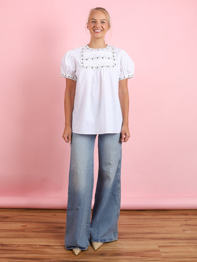Majestic White Cotton Shirt