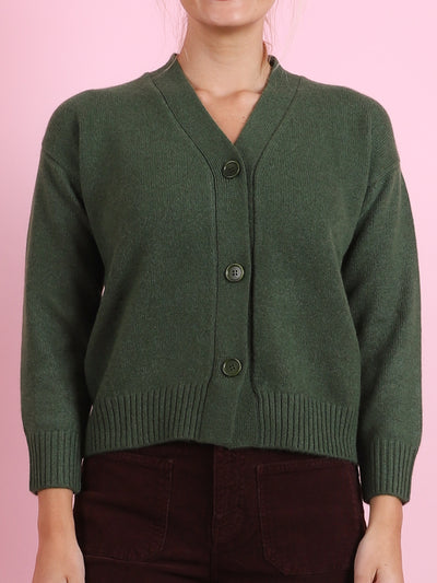 Short Boyfriend Cardigan