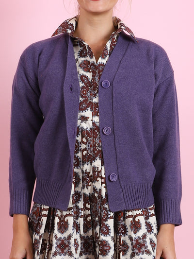 Short Boyfriend Cardigan