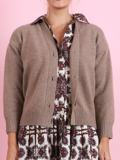 Short Boyfriend Cardigan