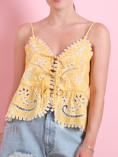 Liat Embroidered Cami Top