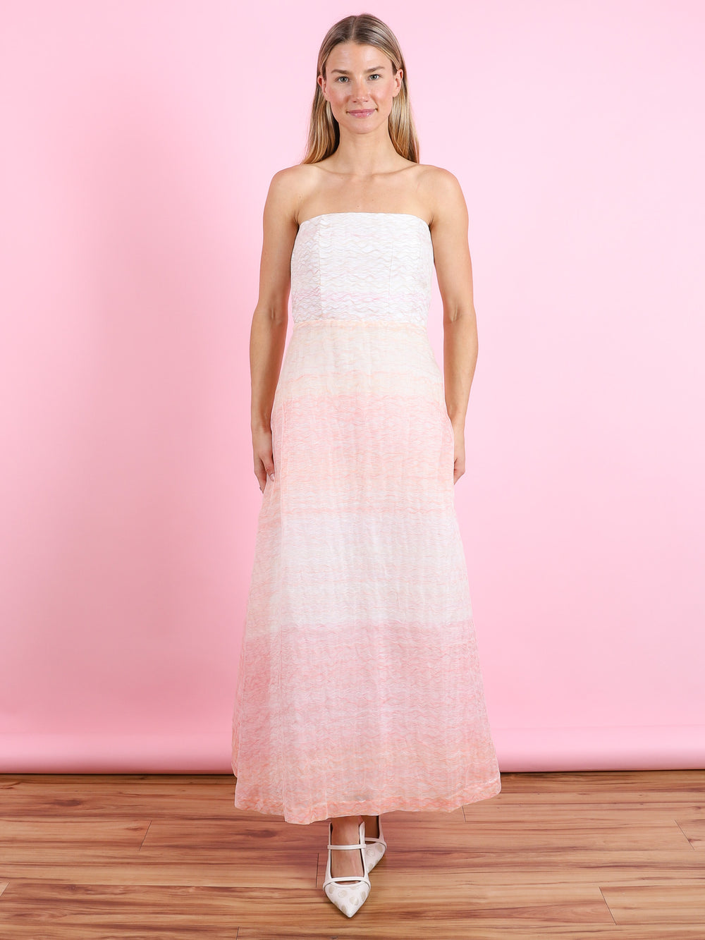 helsa dress brown Helsa Brown Sheer Dress main image 1