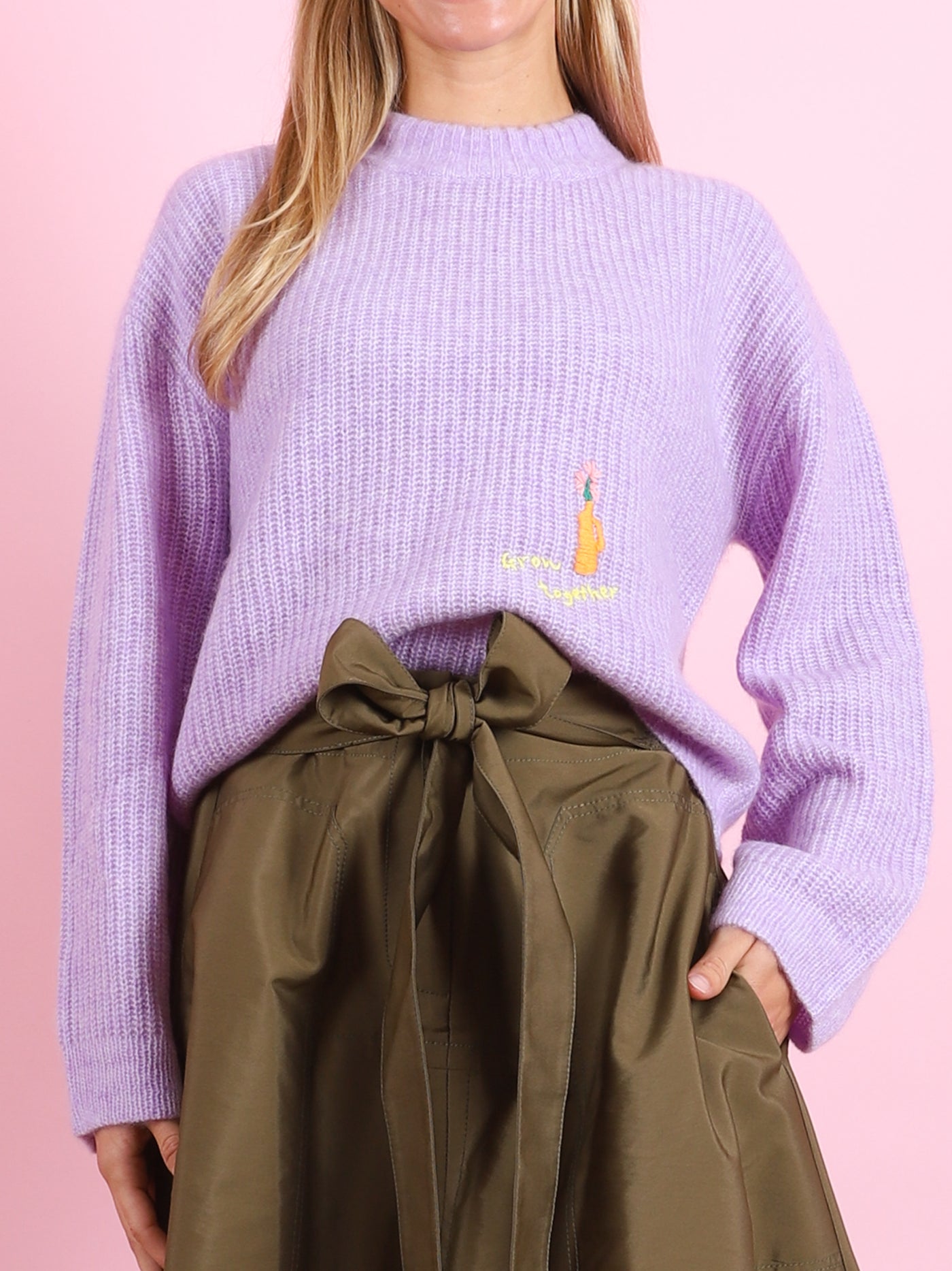 Embroidered Grow Together Jumper
