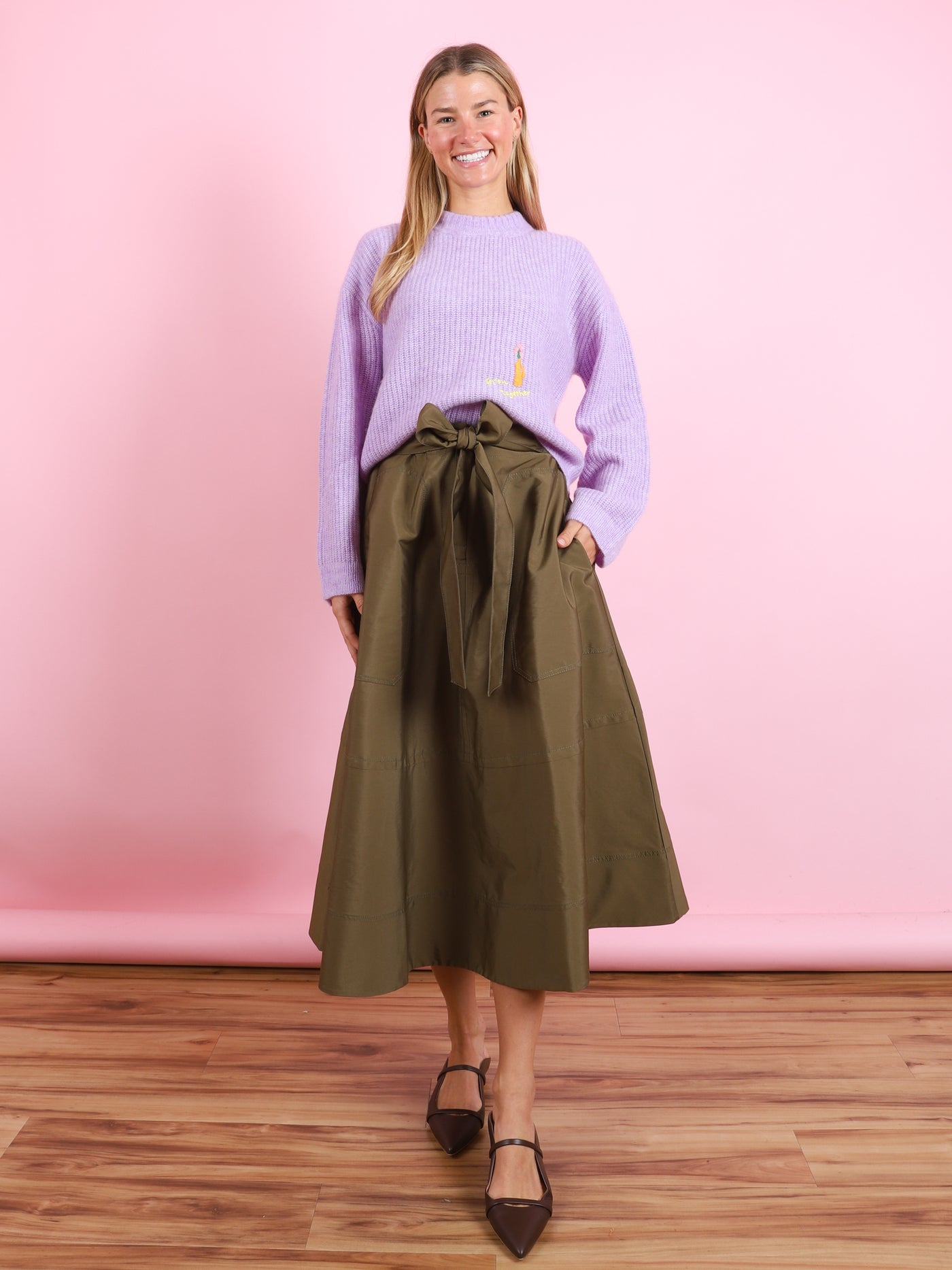 Embroidered Grow Together Jumper