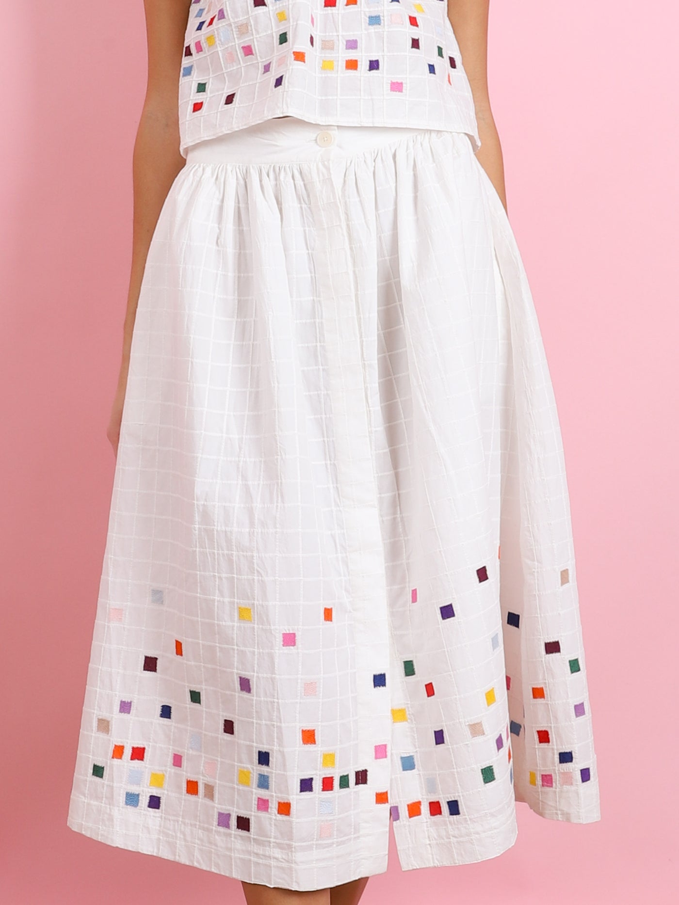 HAND EMBROIDERED SKIRT