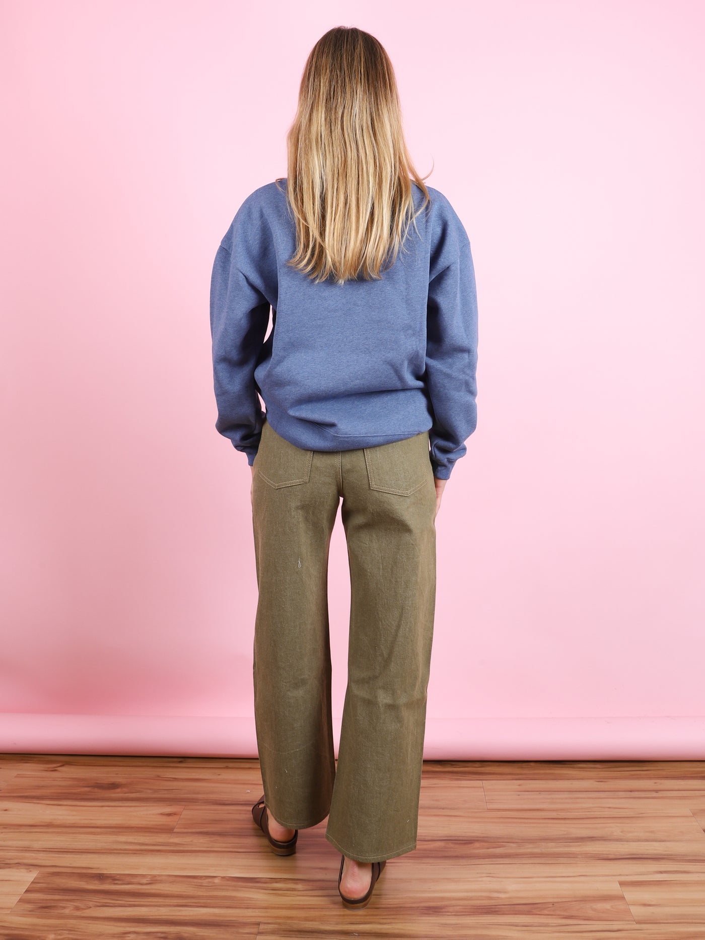 Crochet School Patch Sweater
