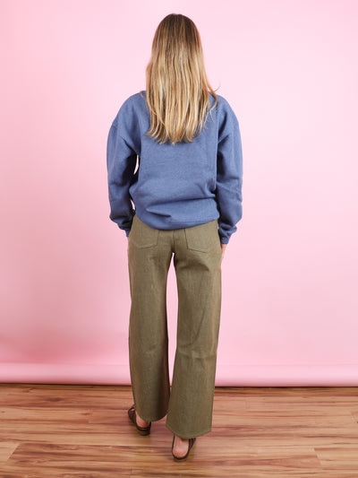 Crochet School Patch Sweater