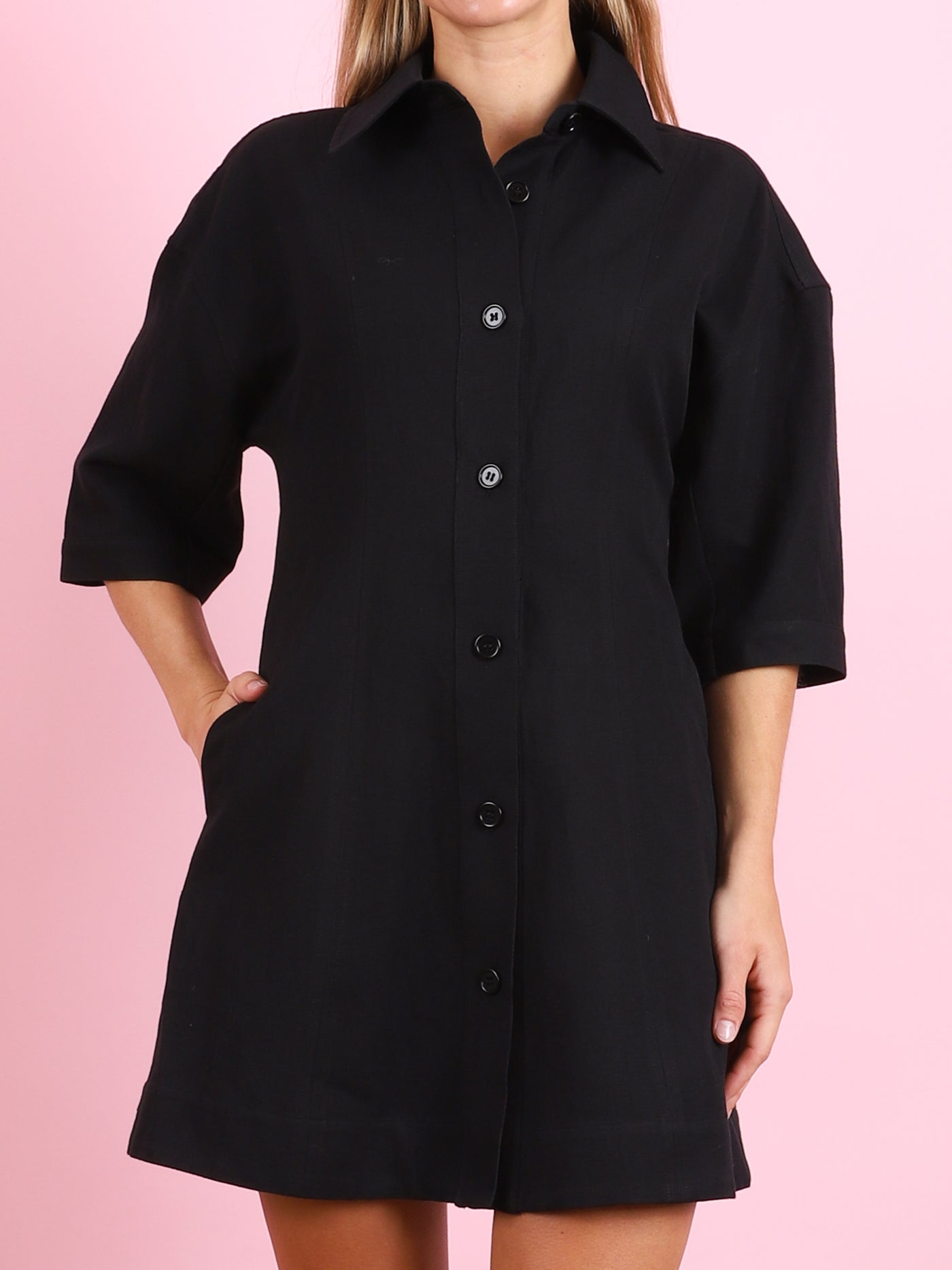 Luz Mini Dress Black