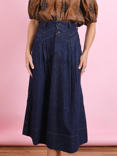 Field Skirt in Denim