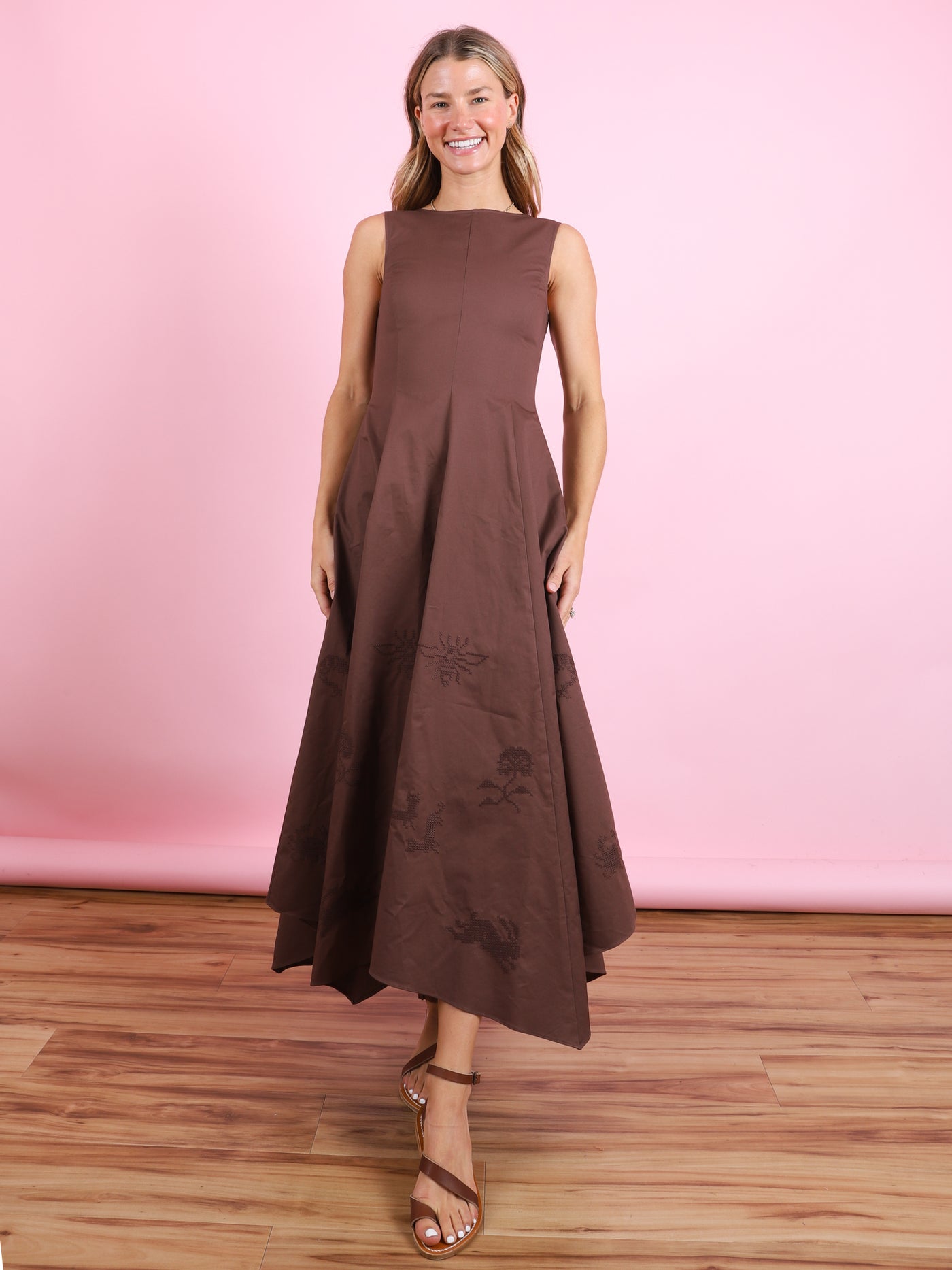Jacqueline Hem Dress