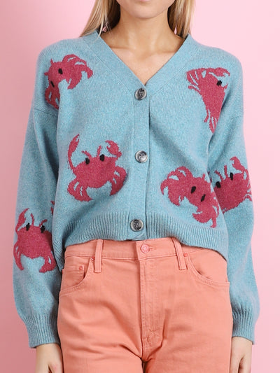 CRABBY CROP CARDIGAN