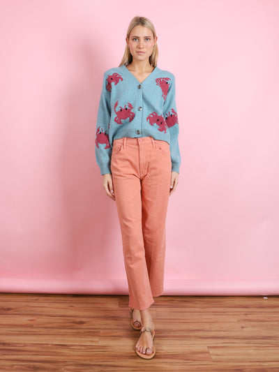 CRABBY CROP CARDIGAN