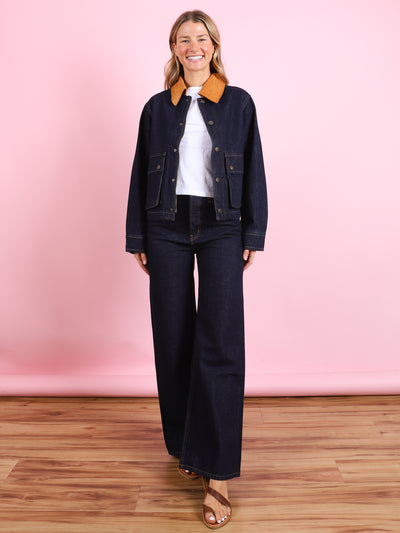 Denim Swingy Jacket
