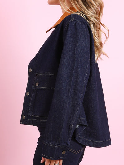 Denim Swingy Jacket