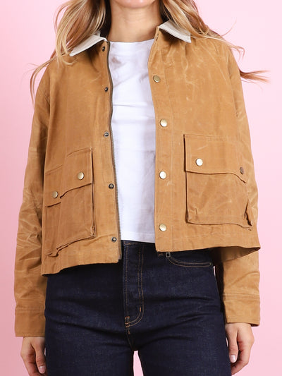 Waxed Swingy Jacket