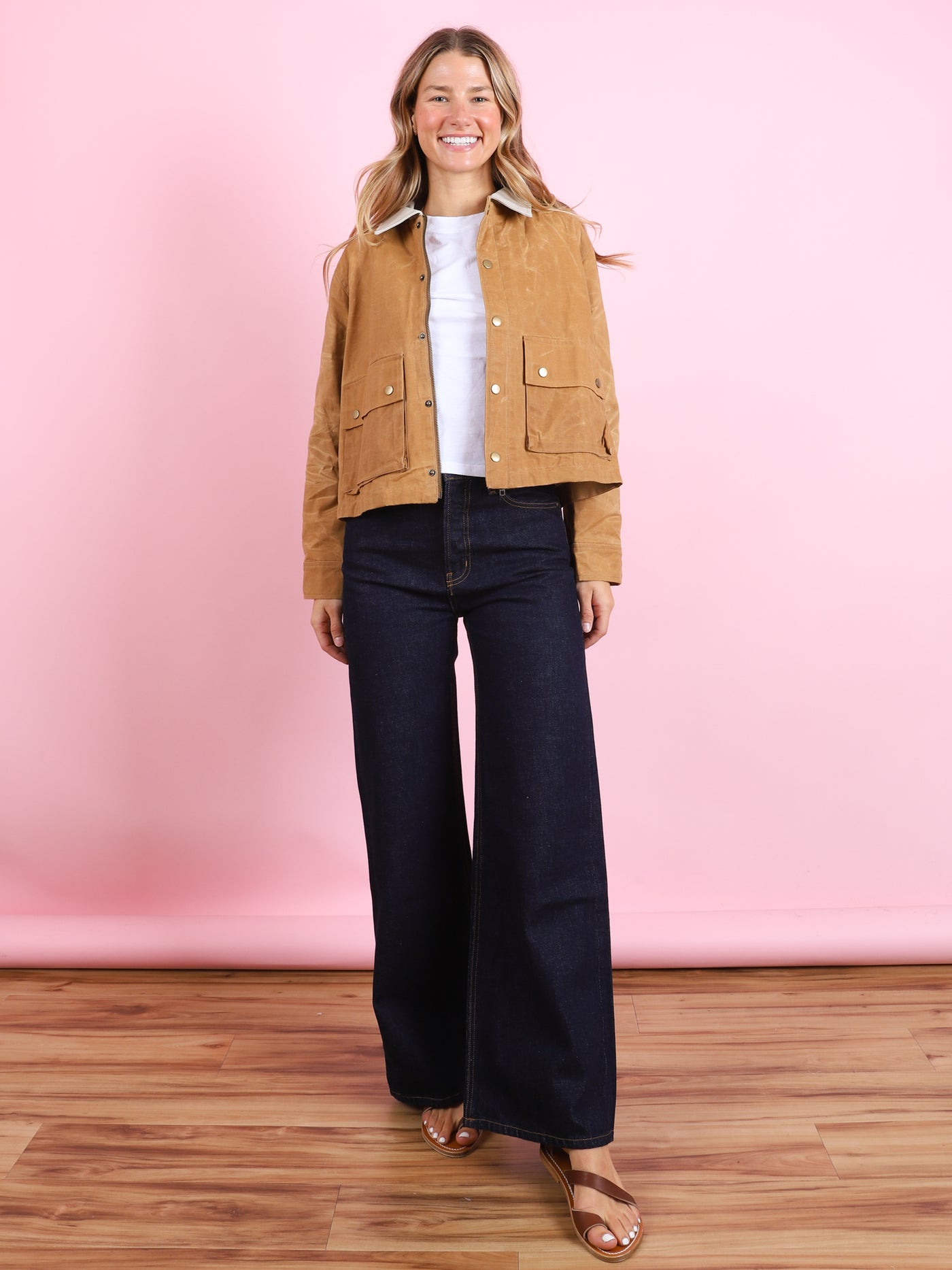Waxed Swingy Jacket