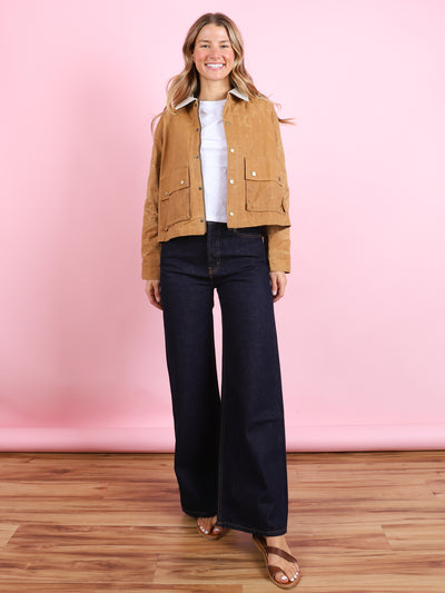 Waxed Swingy Jacket