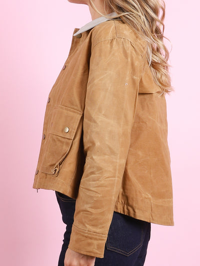 Waxed Swingy Jacket