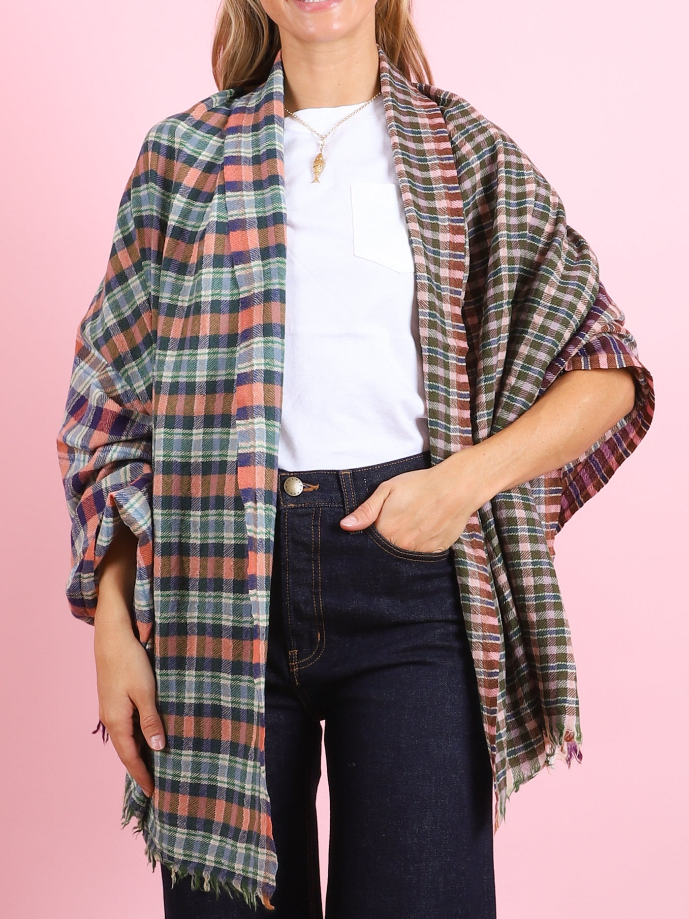 Plaid Scarf