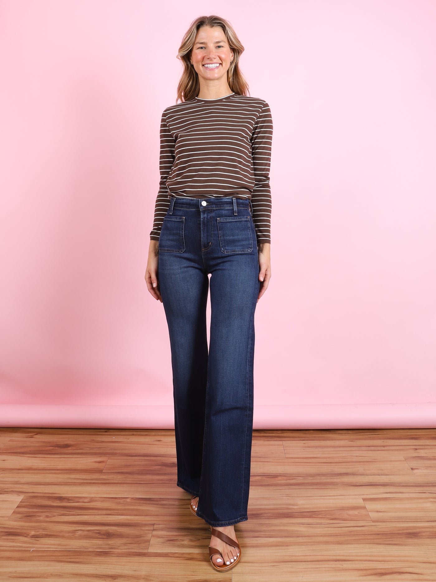 Kimberly Patch Pocket Jean