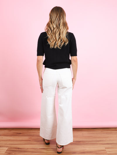 Masy Pointelle Sweater