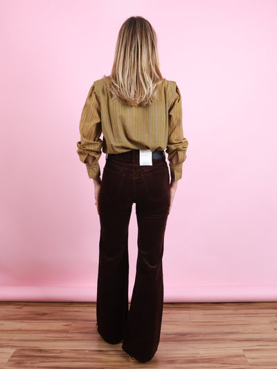Kimberly Flare Cord with Horsebit
